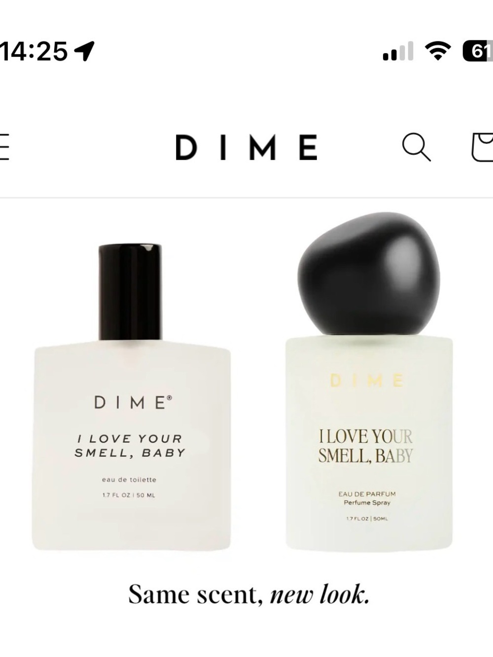 NIB I Love Your Smell, Baby™ Perfume by Dime - Picture 4 of 4